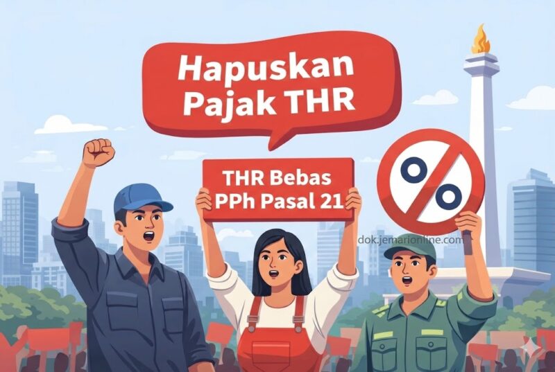 Buruh Minta THR Tidak Dipotong PPh Pasal 21, Ini Respons Pemerintah