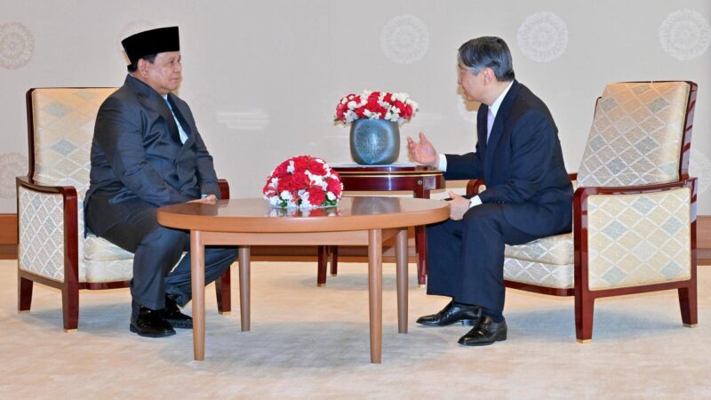 Prabowo Bertemu Kaisar Jepang Naruhito, Bahas Lingkungan hingga Hubungan Bilateral ( dok.Biro Pers Sekretariat Presiden / liputan6.com )