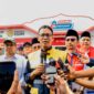 Wakil Menteri Energi dan Sumber Daya Mineral (ESDM) Yuliot Tanjung mengecek ketersediaan BBM di Rest Area KM 379A Batang, Rabu (18/3/2025). (Dok Kementerian ESDM)