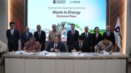 Danantara mengumumkan pemenang tender proyek Pengolahan Sampah menjadi Energi Listrik (PSEL). (Dok Danantara)