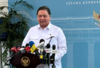 Menko Perekonomian Airlangga Hartarto (Foto: Eva/detikcom)