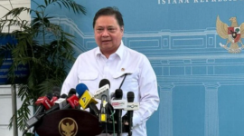 Menko Perekonomian Airlangga Hartarto (Foto: Eva/detikcom)