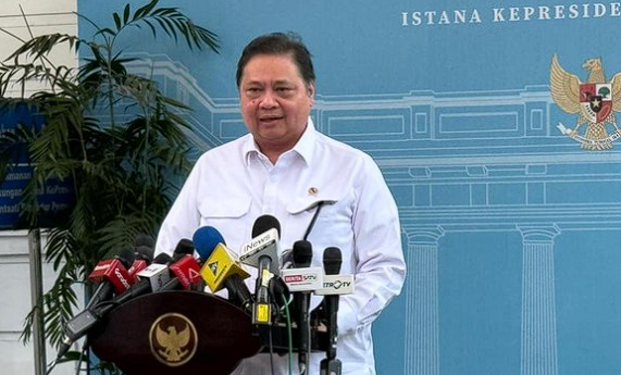 Menko Perekonomian Airlangga Hartarto (Foto: Eva/detikcom)
