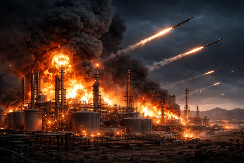 Kilang Minyak Aramco Diserang Rudal Iran, Saudi Tegaskan Siap Ambil Opsi Militer