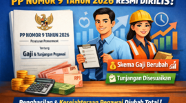 PP Nomor 9 Tahun 2026 Resmi Dirilis, Skema Gaji dan Tunjangan Berubah