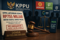 KPPU Jatuhkan Denda Rp 755 Miliar ke 97 Pinjol karena Kartel Bunga