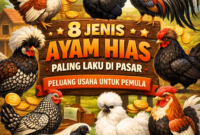 8 Jenis Ayam Hias Paling Laku & Prospektif
