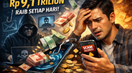 Duit Warga RI Hilang Rp 9,1 Triliun, Setiap Hari 1.000 Orang Jadi Korban Penipuan Digital