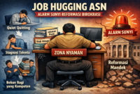Job Hugging ASN, “Alarm Sunyi” Reformasi Birokrasi