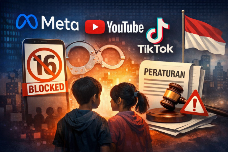 Meta hingga TikTok Kompak Tanggapi Kebijakan Blokir Akun Medsos Anak