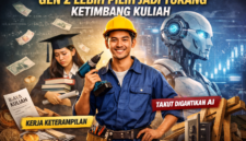 Gara-gara AI, Banyak Gen Z Pilih Jadi Tukang Ketimbang Kuliah