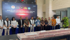 Foto: Penampakan tumpukan uang Rp 58 miliar kasus judol yang disita Bareskrim (Rumondang Naibaho/detikcom)