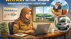 WFH ASN diusulkan berlangsung setiap Rabu demi efisiensi energi dan hindari libur panjang. (Foto: Jemarionline/Fathur)