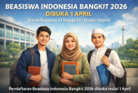 Pendaftaran Beasiswa Indonesia Bangkit 2026 resmi dibuka mulai 1 April (Foto: Jemarionline/Fathur)