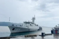 Tiga Kapal Perang TNI AL Berangkat dari Ambon Amankan Wilayah Timur RI ( Foto: Dok. Dispen Kodaeral IX )