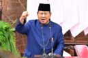 Presiden Prabowo Subianto menyampaikan pidato dalam forum kenegaraan yang menyinggung arah kebijakan dan posisi Indonesia dalam dinamika geopolitik dunia.