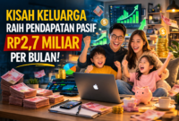 Kisah Keluarga Raih Pendapatan Pasif Rp2,7 Miliar per Bulan