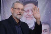 Kepala keamanan top Iran, Ali Larijani (dok. Majid Asgaripour/WANA (West Asia News Agency) via Reuters.