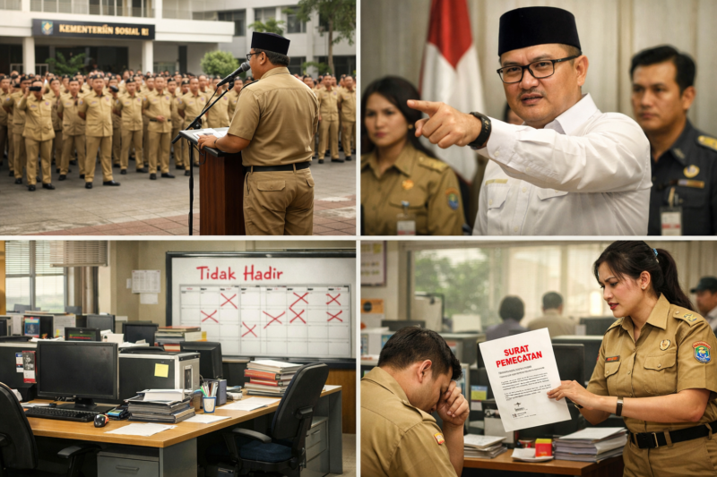 Mensos Tegas: ASN dan PPPK Indisipliner Terancam Diberhentikan