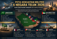 Peta Kekuatan Militer 6 Negara Teluk: Siapa Paling Tangguh Jika Konflik Pecah?