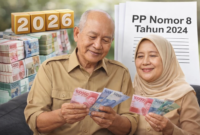Update Gaji Pensiunan PNS 2026, Masih Mengacu PP 8/2024, Kenaikan Terakhir 12 Persen ( poto ilustrasi IA )