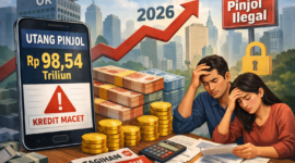 Utang Pinjol Warga RI Capai Rp 98,54 Triliun, Tumbuh 25,52 Persen