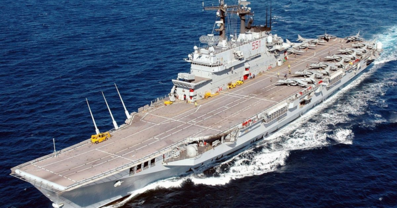 Indonesia Terima Hibah Kapal Induk dari Italia