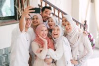 Ilustrasi suasana Lebaran (Foto: Getty Images/Edwin Tan)