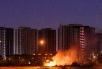 Perang Iran vs Israel dan AS. (AFP/AHMAD AL-RUBAYE)