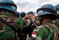 Ilustrasi: Pasukan UNIFIL di Lebanon. (DW News)