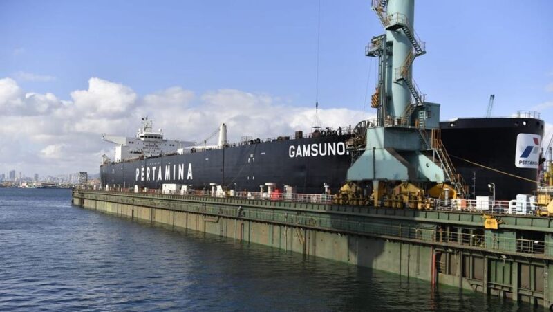 Pemerintah Intensifkan Upaya Amankan Kapal Pertamina di Selat Hormuz ( Kapal Gamsunoro PT Pertamina International Shipping (PIS). (Pertamina )CNBC Indonesia