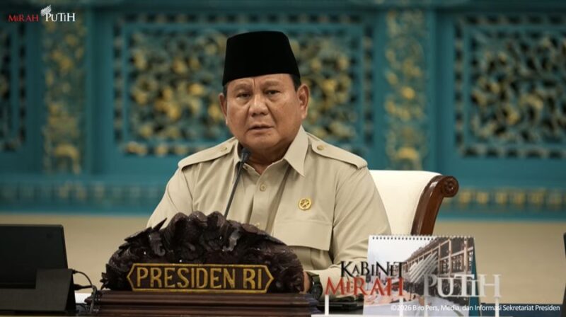 Prabowo Pertimbangkan Kebijakan Hemat BBM, Opsi WFH Jadi Salah Satu Solusi ( dok.CNBC Indonesia Tangkapan Layar Youtube/Sekretariat Presiden)