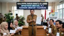 Ilustrasi : Gaji PPPK Paruh Waktu di Jambi Dipastikan Dibayar, Plt Kadisdik Umar MY Tegaskan
