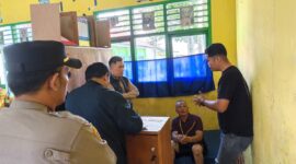 Polisi Gelar Rekonstruksi Kasus Asusila Guru ASN Di Sungai Penuh (Foto: Dewi Wilona-Jambitv.co)