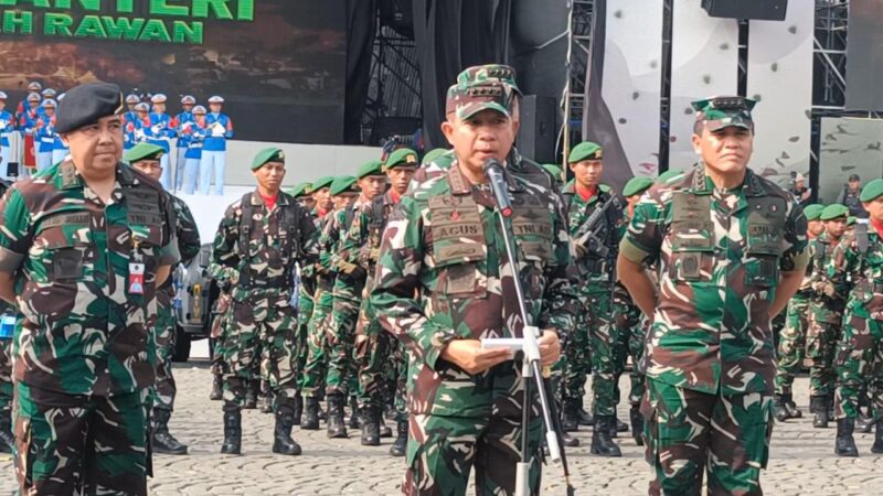 TNI Beri Penghargaan Tertinggi bagi Tiga Prajurit yang Gugur di Lebanon ( Dok. Merdeka.com/Rahmat Baihaqi )