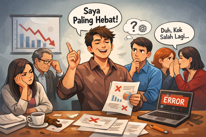 5 Tanda Orang Kurang Kompeten, Menurut Psikologi