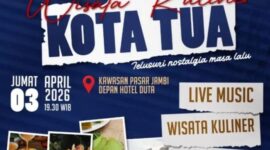 Pemkot Jambi Resmikan Wisata Kuliner Kota Tua
