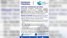 Ini Wilayah yang terdampak,mulai 25 April aliran PDAM mulai tak normal (Foto: Jambiupdate.co)