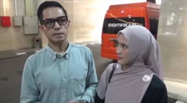Dude Harlino dan Alyssa Soebandono Diperiksa Bareskrim ( dok.KompasTV/ Bongga Wangga )