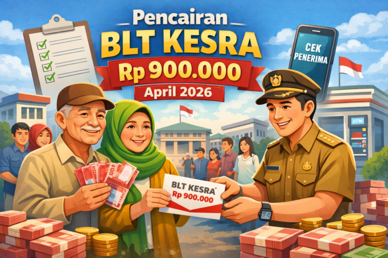 BLT Kesra Rp900.000 April 2026: Info Cair, Syarat, dan Cara Cek
