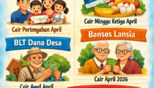 5 Bantuan Sosial yang Cair di Bulan April 2026, Termasuk PKH dan BPNT