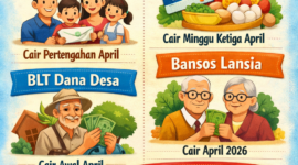 5 Bantuan Sosial yang Cair di Bulan April 2026, Termasuk PKH dan BPNT