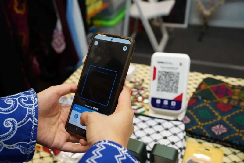 ILUSTRASI. Qris syariah (Netzme/Netzme)