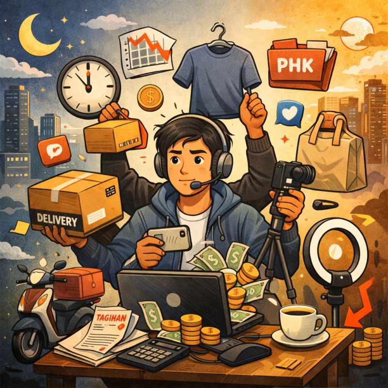 Gen Z Andalkan Side Hustle untuk Bertahan di Tengah Tekanan Ekonomi