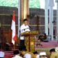 Wakil Gubernur Jambi menghadiri Tabligh Akbar dan Halal Bihalal Jambi 2026 di Masjid Agung Al-Falah bersama BKMT. ( Poto : JAMBIlink )