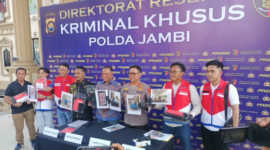 Polda Jambi Ungkap Kasus Penyalahgunaan Solar Subsidi di Bungo, Modus Gunakan SPBU Tanpa Antre (dok.WAHANANEWSJAMBI.CO/MATTANEWS)