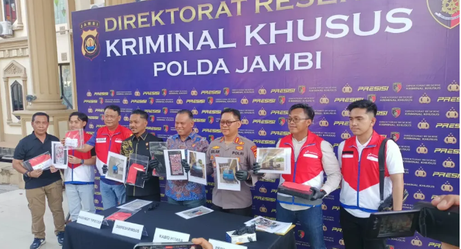 Polda Jambi Ungkap Kasus Penyalahgunaan Solar Subsidi di Bungo, Modus Gunakan SPBU Tanpa Antre (dok.WAHANANEWSJAMBI.CO/MATTANEWS)