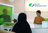 Kantor BPJS Ketenagakerjaan (Foto: Grandyos Zafna)