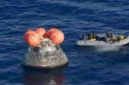Kapsul Orion Artemis II Berhasil Mendarat di Samudra Pasifik, Seluruh Astronaut Selamat (dok.BBC NEWS INDONESIA)
