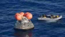 Kapsul Orion Artemis II Berhasil Mendarat di Samudra Pasifik, Seluruh Astronaut Selamat (dok.BBC NEWS INDONESIA)